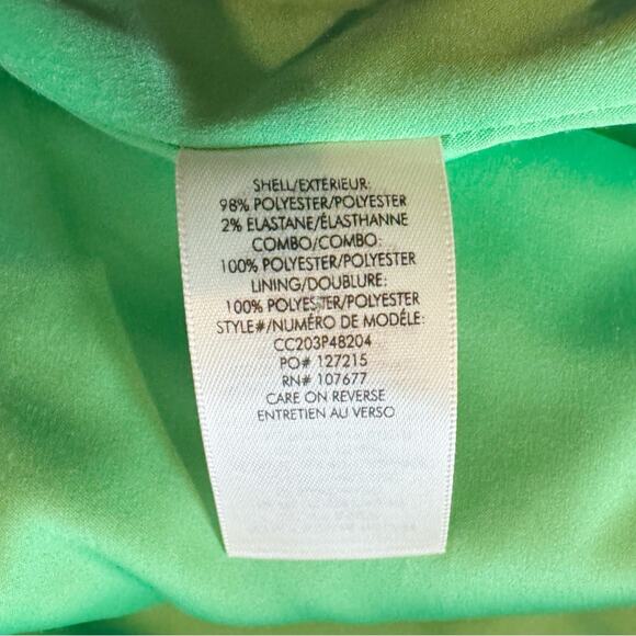 ALICE + OLIVIA Macey Pink and Green Paisley Floral Women's Blazer Size 2 - Picture 7 of 8